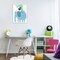 Stupell Industries Elephant & Alligator with Acoustic Guitar Framed Giclee By Carla Daly